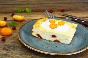 Delicious Baked Cottage Cheese Casserole