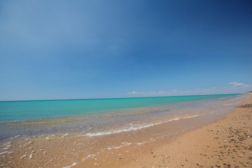 tidal borelight breeze on azure coast