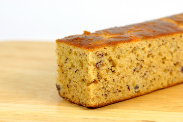Banana cake with cheese