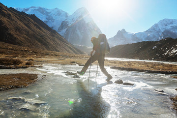 Hike in Himalayas