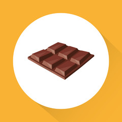 colorful chocolate design, vector illustration, sweet and delicious