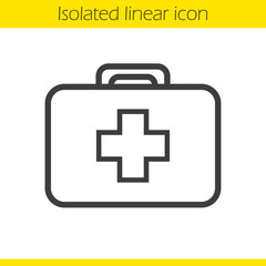 Medicine chest linear icon