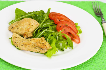 Breaded Chicken Fillet with Herbs