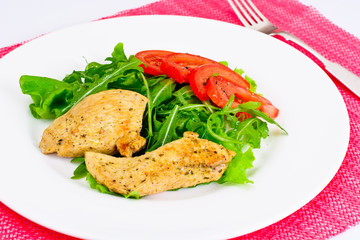 Breaded Chicken Fillet with Herbs