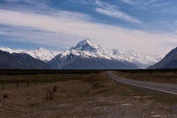 Landscape photo Mt Cook New Zealand