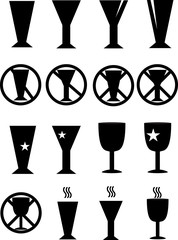 Cup Icons Set