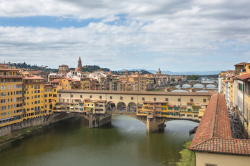 View of the beautiful city Florence 