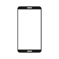 Smartphone icon vector mockup