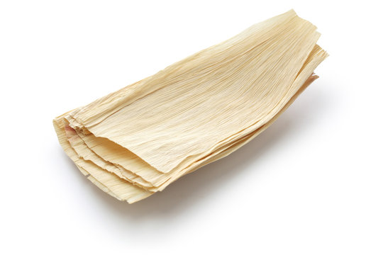 natural corn husks for making tamales