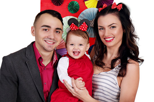 Portrait of a happy family