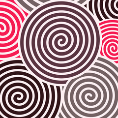 Spiral abstract background