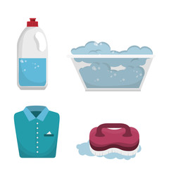 laundry service  concept  design 