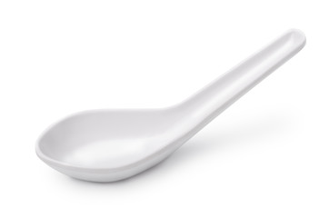 Ceramic soup spoon