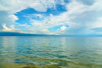 Foto op Plexiglas  Poso lake. Indonesia © Elena Odareeva