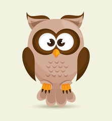 Owl character design 