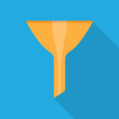 kitchenware funnel flat