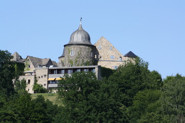 Fototapeta na wymiar Dornrösschenschloss Sababurg