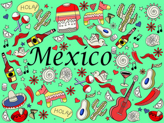 Mexico vector illustration