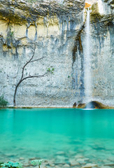 Waterfall Sopot, Istria, Croatia - obrazy, fototapety, plakaty