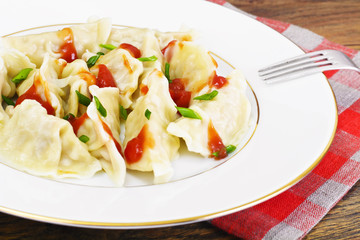 Homemade Dumplings, Russian Pelmeni