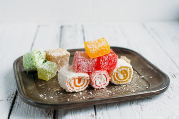 Turkish sweets and tea