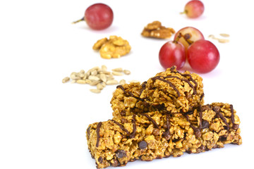 Cereal Bars, Muesli, Fitness, Nuts, Seeds