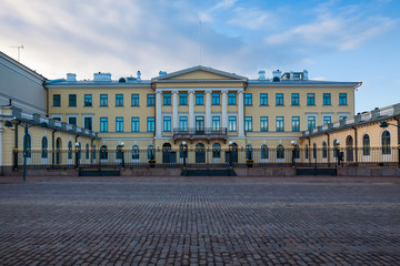 Presidential Palace in the Evening, Helsinki, Finland