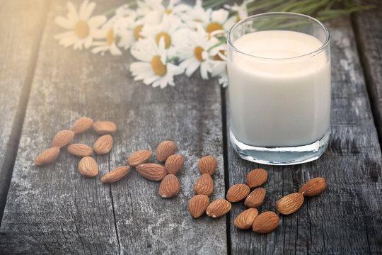 Organic almond milk
