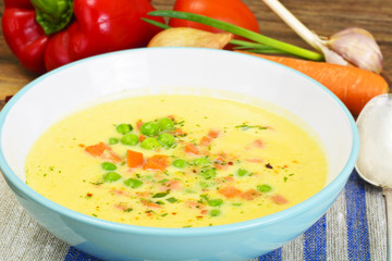 Potato Pumpkin Cream Soup Diet Food