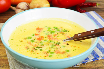 Potato Pumpkin Cream Soup Diet Food
