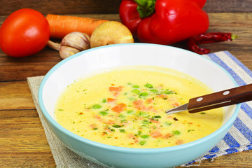 Potato Pumpkin Cream Soup Diet Food
