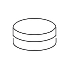 line icons Medical Pharmacist, Pill icon two layer