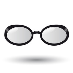 Icon Sunglasses Black White
