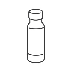 line icons Medical Pharmacist, medicine bottles