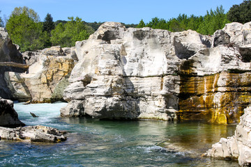 cascade du Sautadet la roque sur ceze