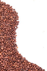 Coffee beans frame