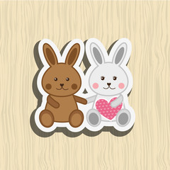 cute animal design 