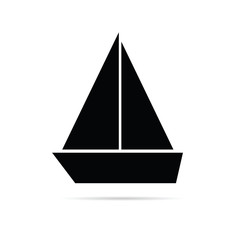 boat marine icon illustration
