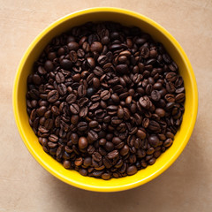 Coffee beans bowl