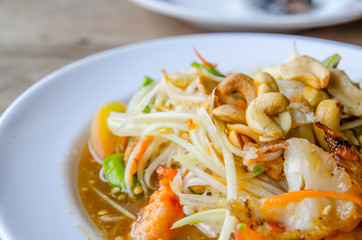som tam thai food