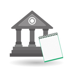 Flat illustration of Back to School design 