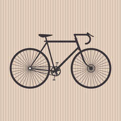 Fototapeta na wymiar Flat illustration of bike lifesyle design