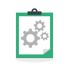 Flat illustration of profit design , editable vector