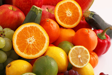 新鮮な野菜と果物