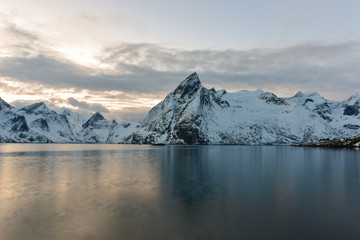Fototapeta na wymiar Hamnoy - Lofoten Island, Norway