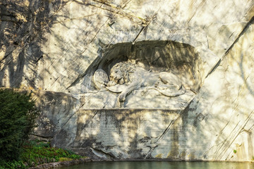 Dying Lion Wall Monument, Lucerne Switzerland