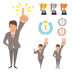 ビジネスマン　ランキング　ポーズ