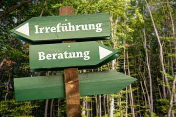 Schild 99 - Beratung