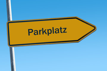 Schild 65 - Parkplatz