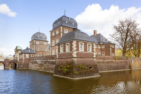 Castle Ahaus, moated castle in the Münsterland region